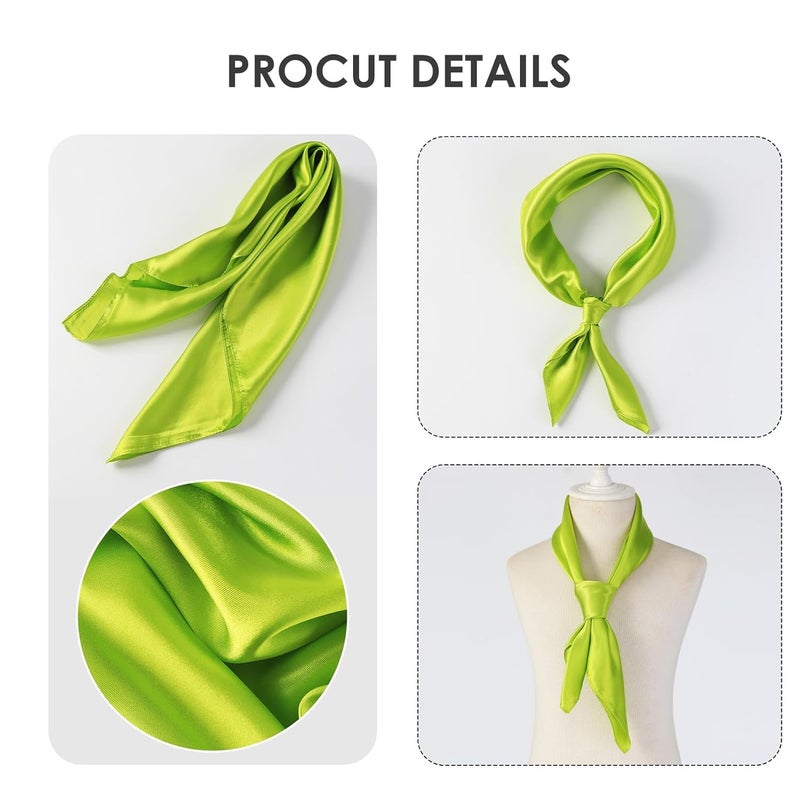 Fancheer Purple Headband and Green Scarf for Women Halloween Costume Accessories for Daphne - Image 4